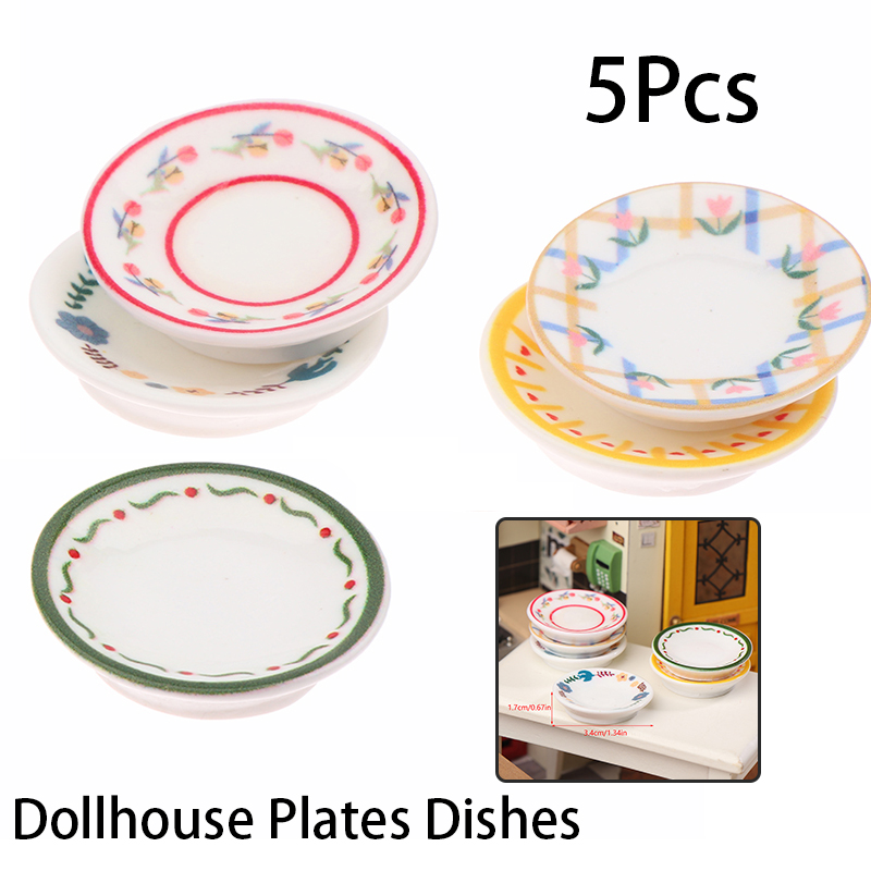 Kitchen Baking Organization - 5 pçs 1/12 casa de bonecas