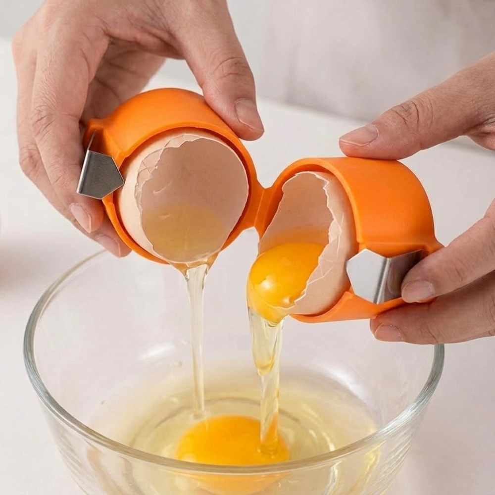 Kitchen Tools In Baking - Abridor de Casca de Ovo Portátil