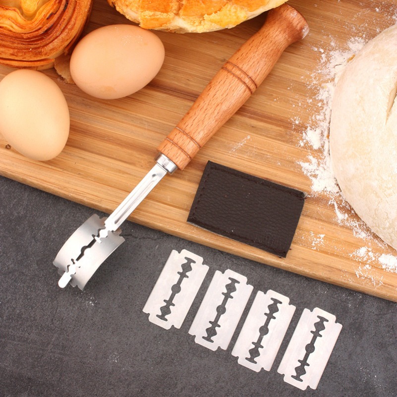 Cortador de massa de pão com 5 - Dough Scraper Curved avaliação e preço