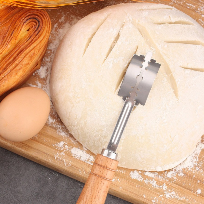 Cortador de massa de pão com 5 - Dough Scraper Curved avaliação e preço