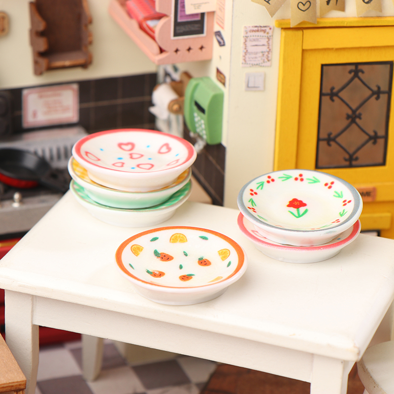 5 pçs 1/12 casa de bonecas min - Kitchen Baking Organization avaliação e preço