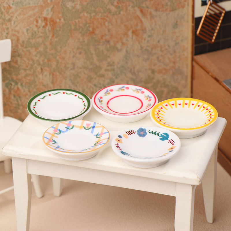 5 pçs 1/12 casa de bonecas min - Kitchen Baking Organization avaliação e preço