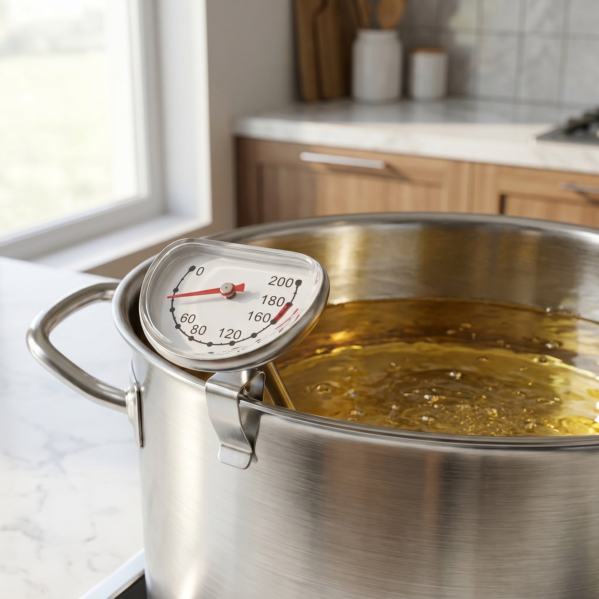 Termômetro de fritura em aço i - Kitchen Tools In Baking avaliação e preço