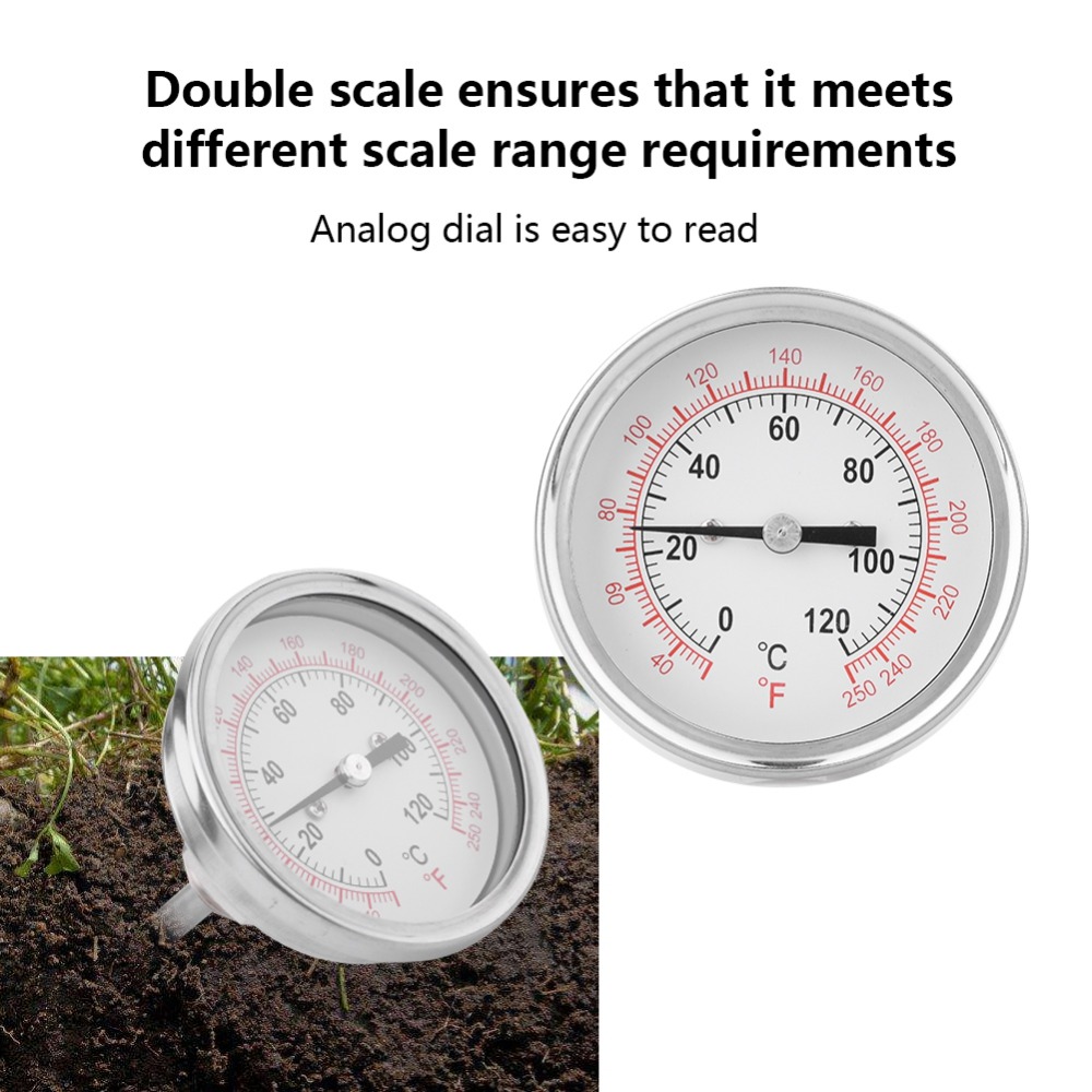 Termômetro de Forno em Aço Ino - Oven Thermometer Analog avaliação e preço