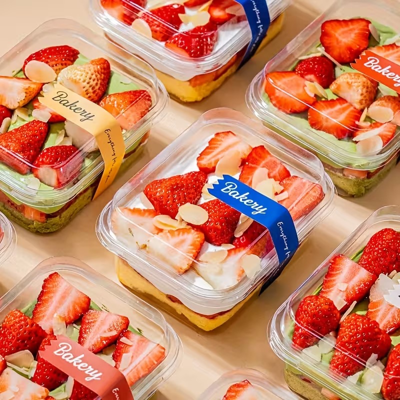 10/20 pçs saco quadrado descar - Kitchen Baking Organization avaliação e preço