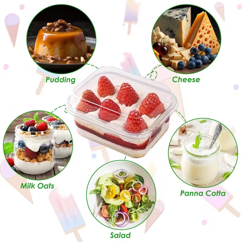 10/20 pçs saco quadrado descar - Kitchen Baking Organization avaliação e preço