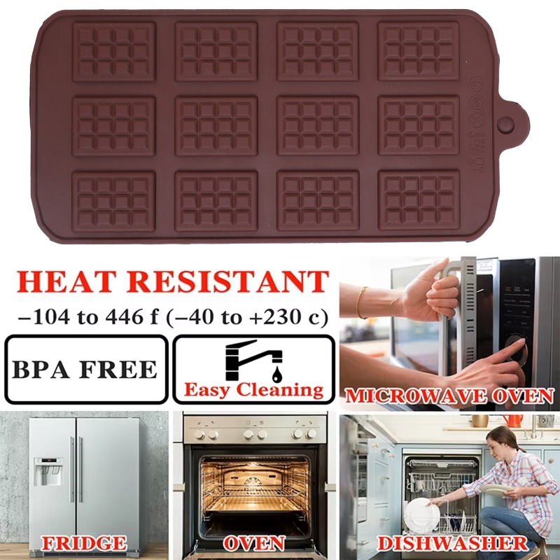 Molde de chocolate de silicone - Kitchen Baking Store avaliação e preço