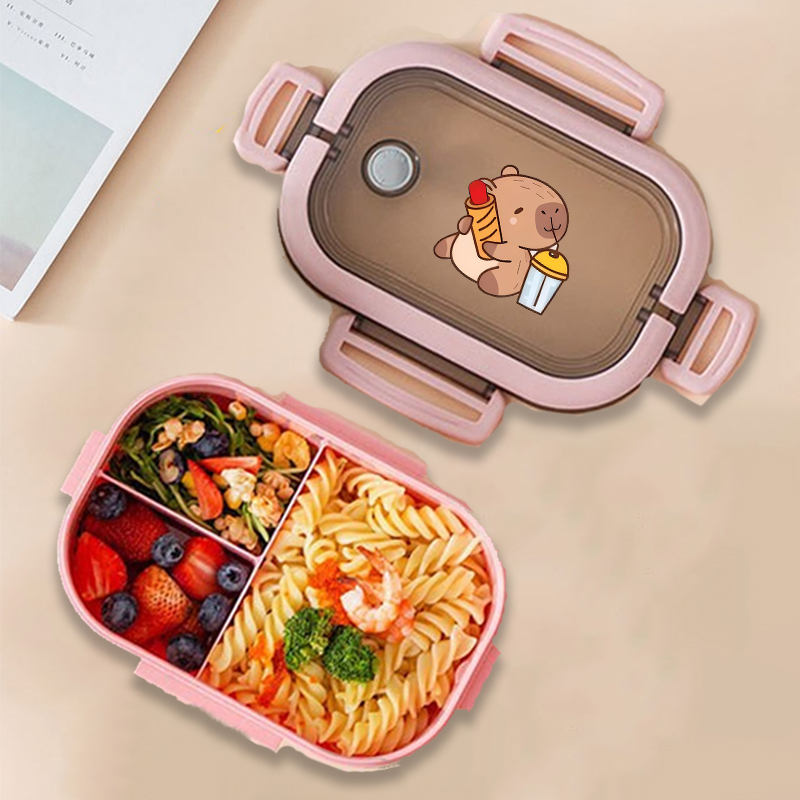 Capivara bento lancheira anime - Kitchen Baking Organization avaliação e preço
