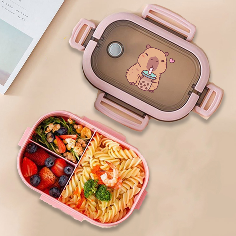 Capivara bento lancheira anime - Kitchen Baking Organization avaliação e preço
