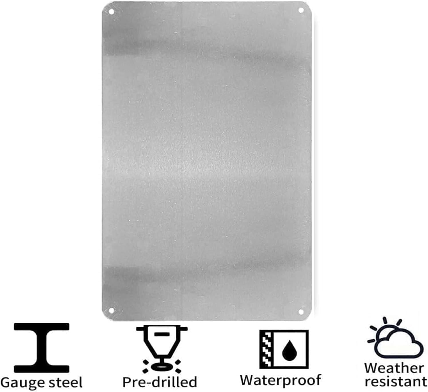 Placa de Metal Decorativa Esti - Kitchen Baking Organization avaliação e preço