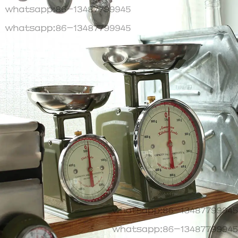 Balança de Mesa Retrô de Metal - Kitchen Baking Table avaliação e preço
