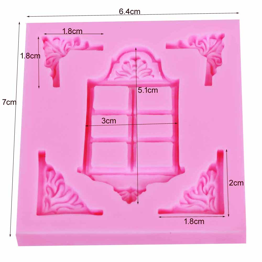 Moldura de janela retrô de sil - Kitchen Baking Table avaliação e preço
