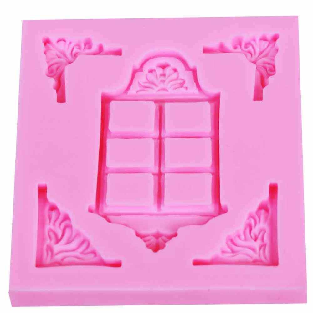 Moldura de janela retrô de sil - Kitchen Baking Table avaliação e preço